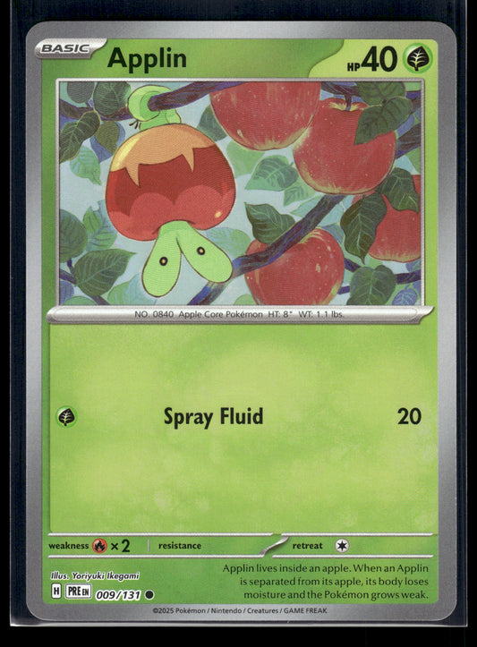 Applin (Master Ball) #009/131 Prismatic Evolutions VLP