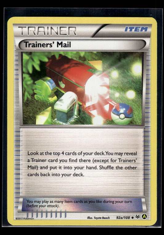 Trainers' Mail (Holo) #092a/108 Roaring Skies LP