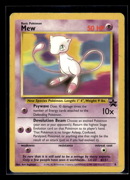 Mew #08/53 WoTC Promo MP