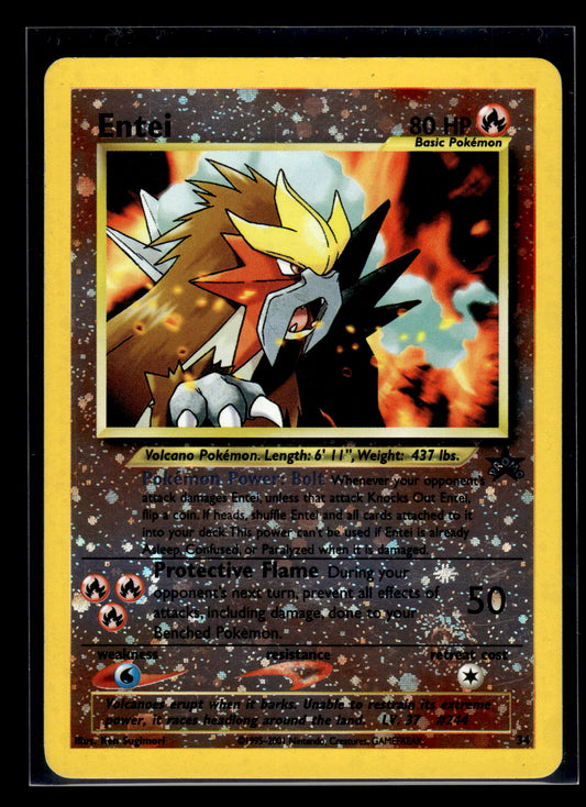 Entei #34/53 WoTC Promo LP