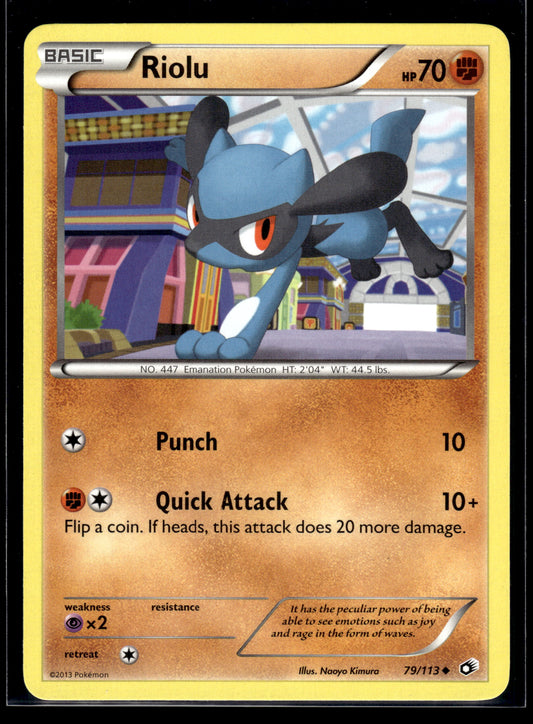 Riolu #79/113 Legendary Treasures LP