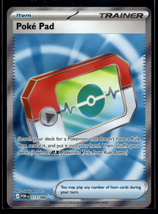 Poke Pad #113/088 Perfect Order NM