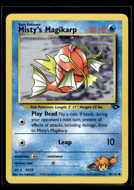Misty's Magikarp #088/132 Gym Challenge LP