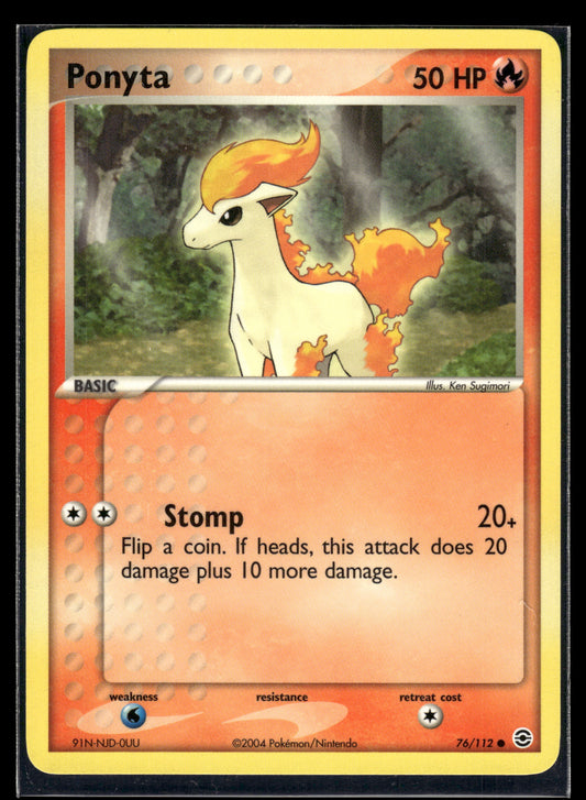 Ponyta #76/112 FireRed & LeafGreen LP