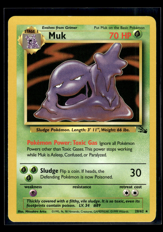 Muk #28/62 Fossil LP