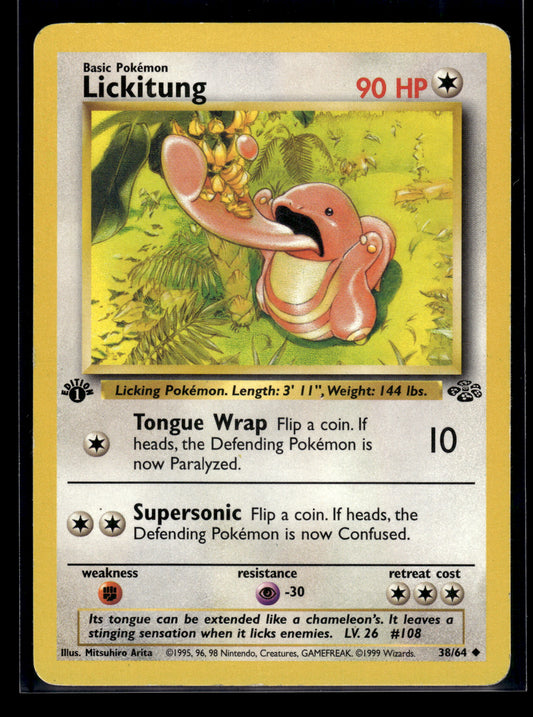 Lickitung #38/64 1st Edition Jungle MP
