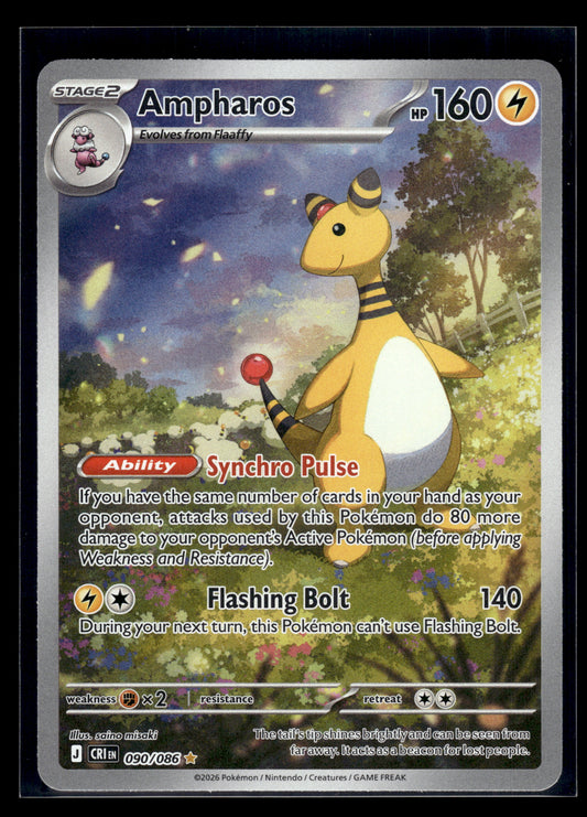 Ampharos #090/086 Chaos Rising VLP