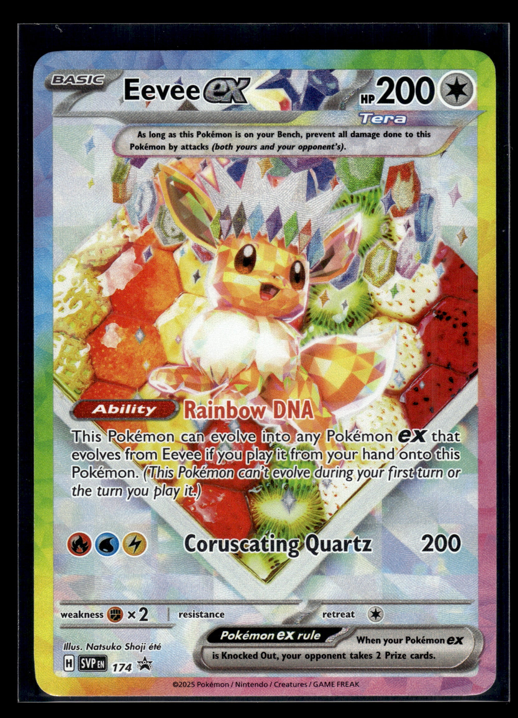 Eevee ex #174 Scarlet & Violet Promo VLP