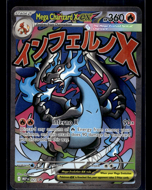 Mega Charizard X ex #023 Mega Evolution Promo NM