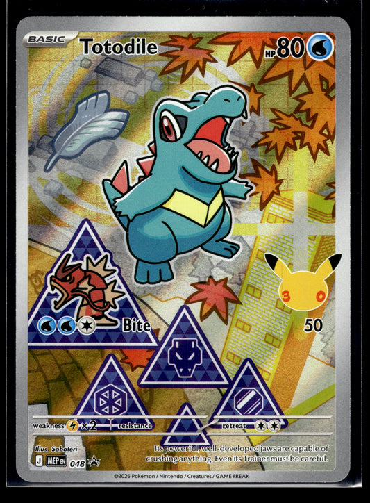 Totodile #048 Mega Evolution Promo NM