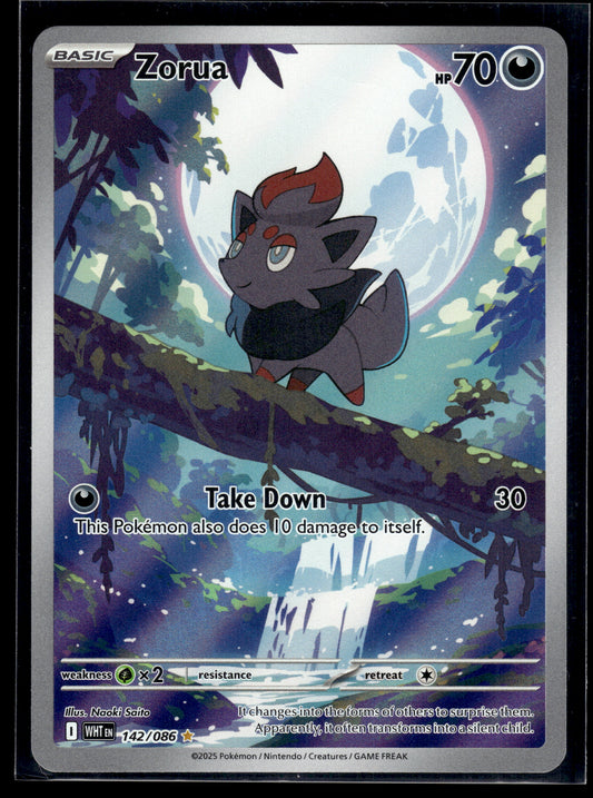 Zorua #142/086 White Flare VLP