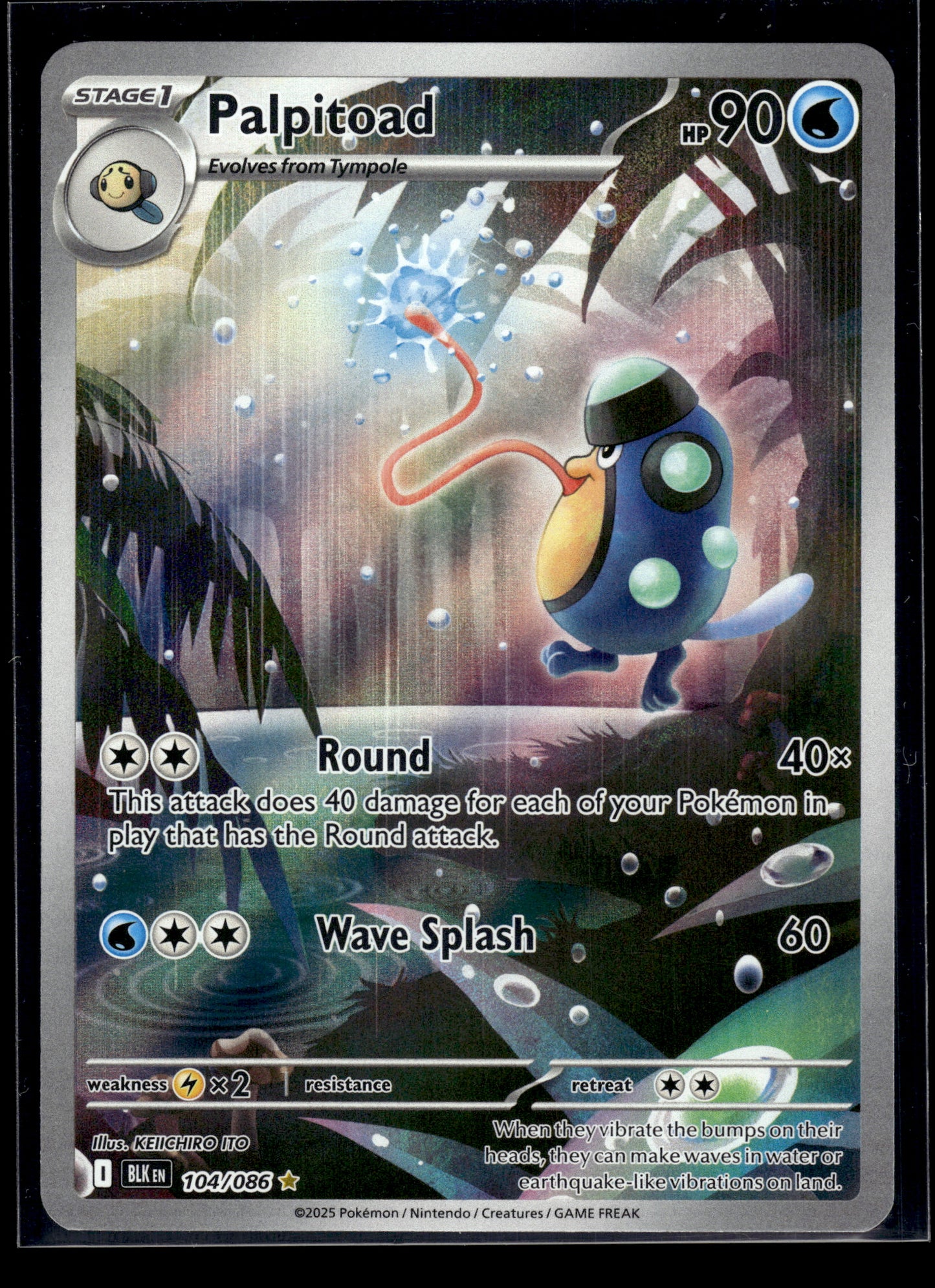 Palpitoad #104/086 Black Bolt VLP