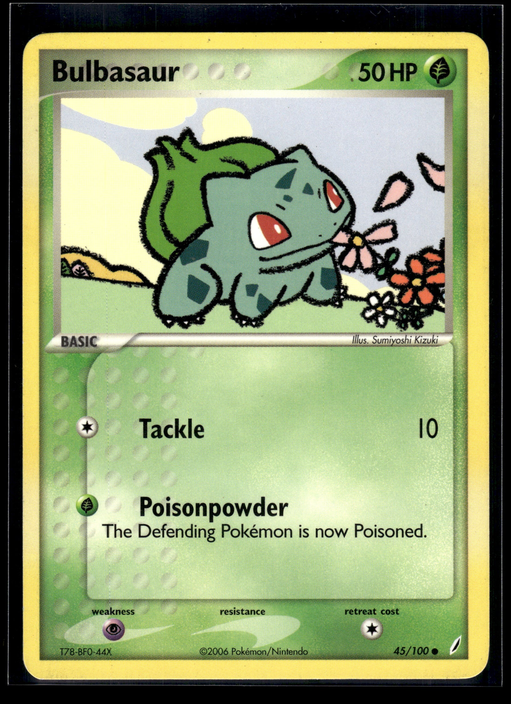 Bulbasaur #45/100 Crystal Guardians LP