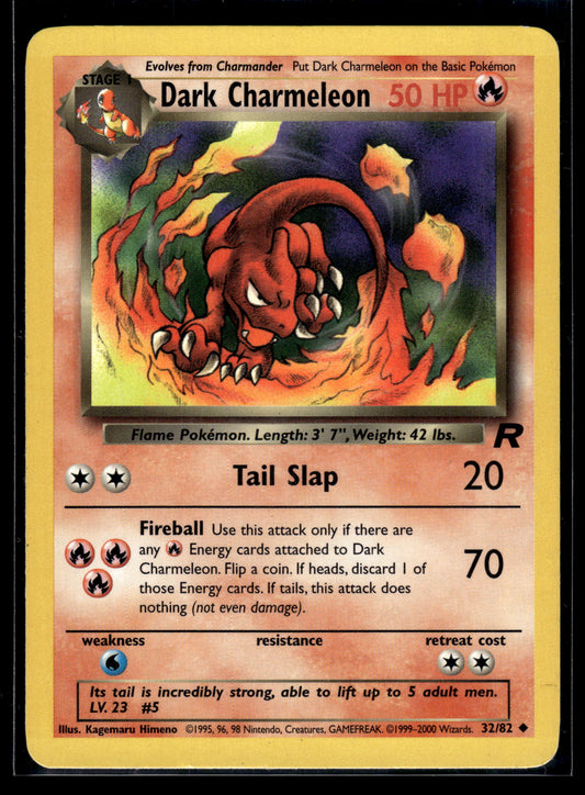 Dark Charmeleon #32/82 Team Rocket LP