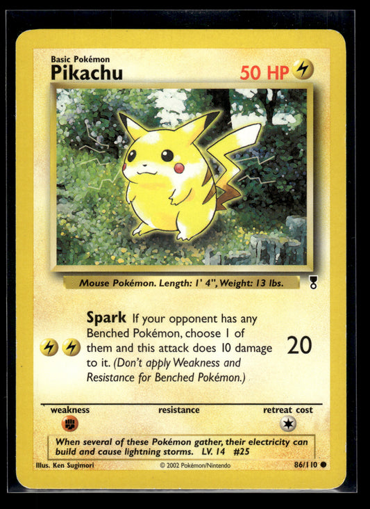 Pikachu #086/110 Legendary Collection LP