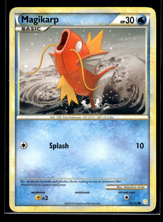 Magikarp #72/123 HeartGold SoulSilver LP