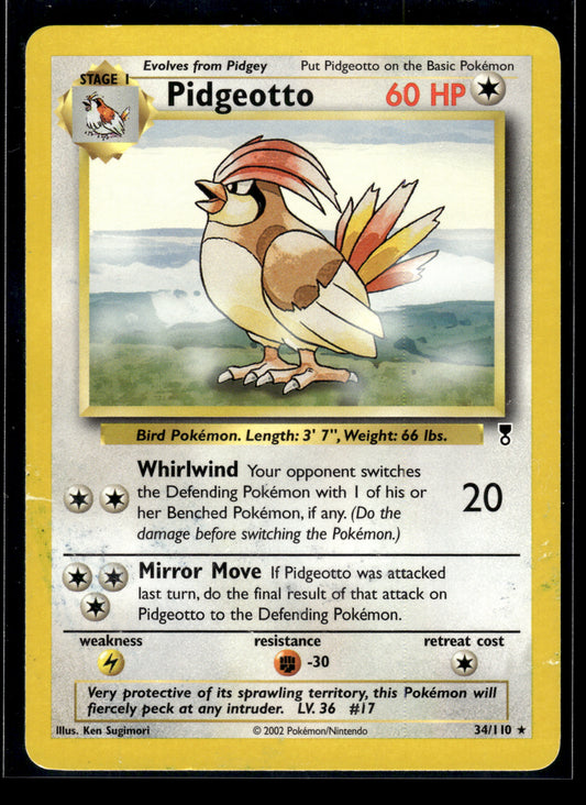 Pidgeotto #034/110 Legendary Collection MP
