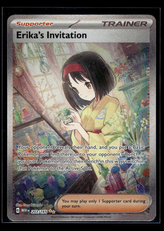 Erika's Invitation #203/165 Scarlet & Violet 151 LP