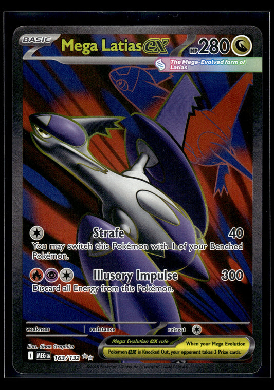 Mega Latias ex #163/132 Mega Evolution VLP
