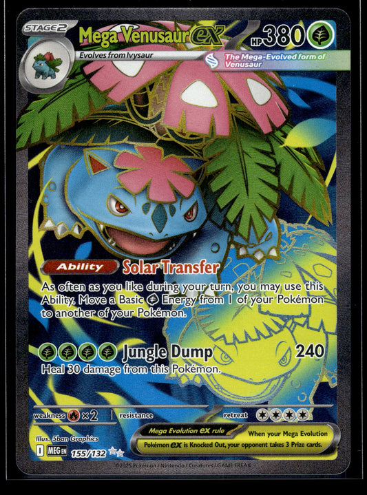 Mega Venusaur ex #155/132 Mega Evolution NM
