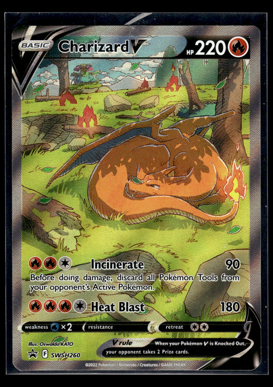 Charizard V #SWSH260 Sword & Shield Promo Cards VLP