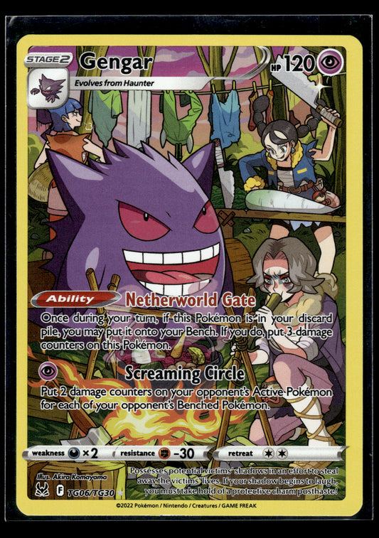 Gengar #TG06/TG30 Lost Origin Trainer Gallery LP