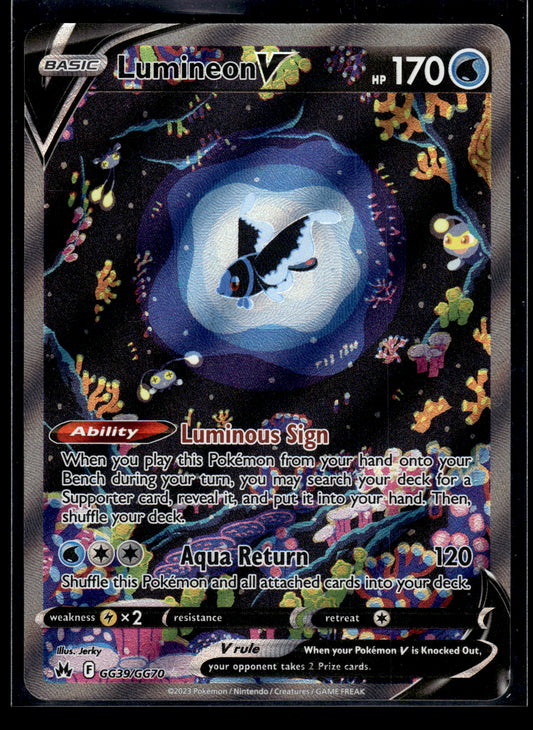 Lumineon V #GG39/GG70 Crown Zenith: Galarian Gallery LP