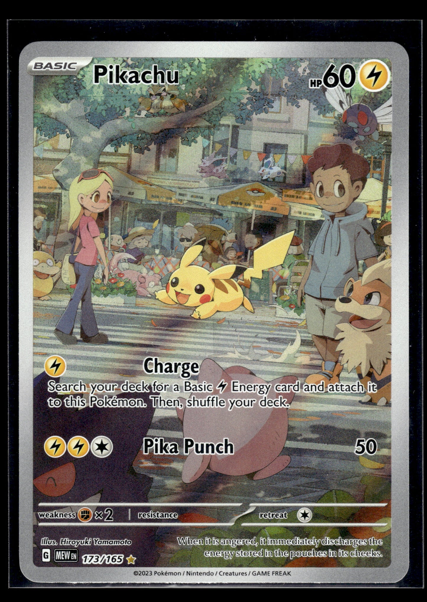 Pikachu #173/165 Scarlet & Violet 151 LP