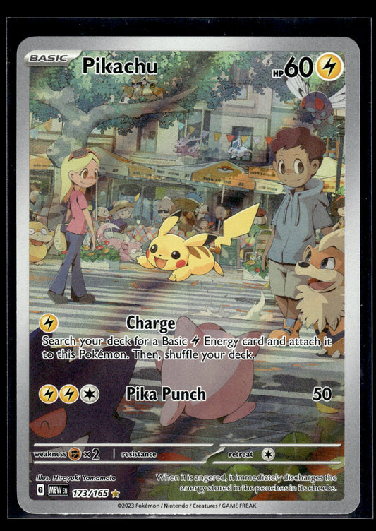 Pikachu #173/165 Scarlet & Violet 151 LP