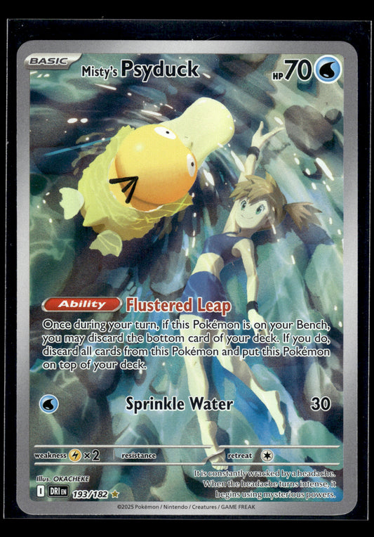 Misty's Psyduck #193/182 Destined Rivals VLP