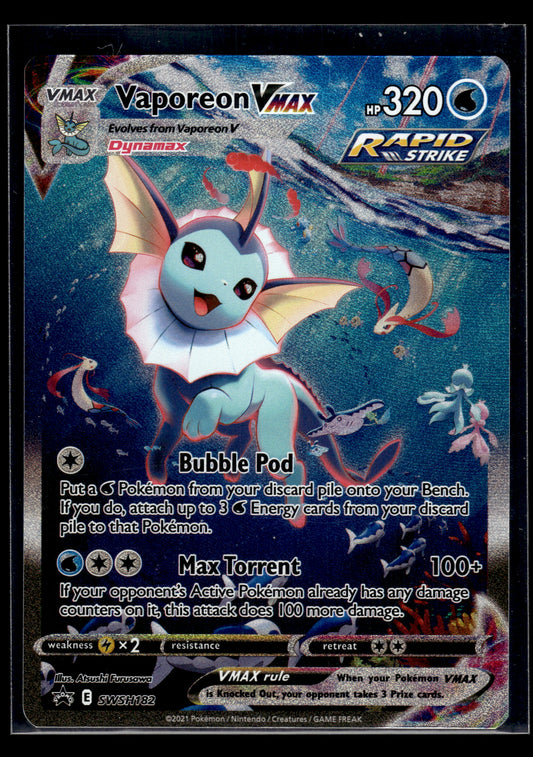 Vaporeon VMAX #SWSH182 Sword & Shield Promo Cards NM