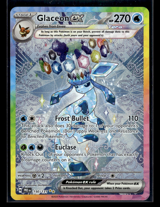 Glaceon ex #150/131 Prismatic Evolutions VLP