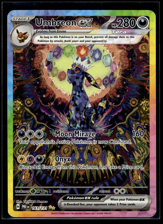 Umbreon ex #161/131 Prismatic Evolutions VLP