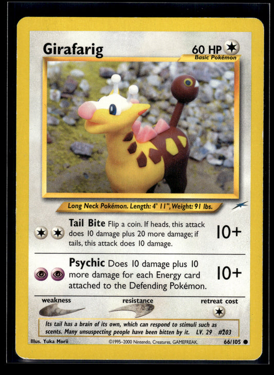 Girafarig #066/105 Neo Destiny MP