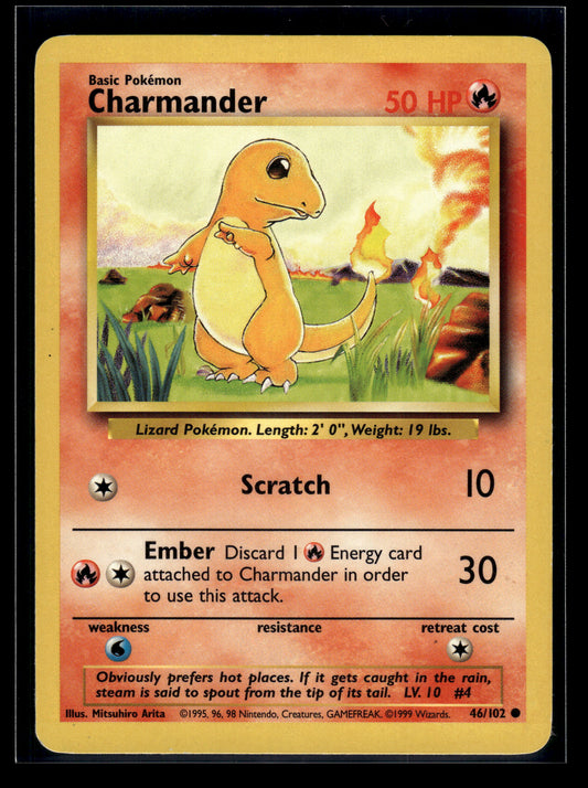 Charmander #046/102 Base Set HP