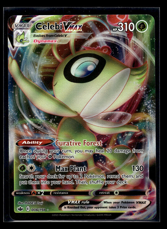 Celebi VMAX #008/198 Chilling Reign NM