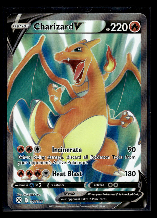 Charizard V (Full Art) #153/172 Brilliant Stars NM