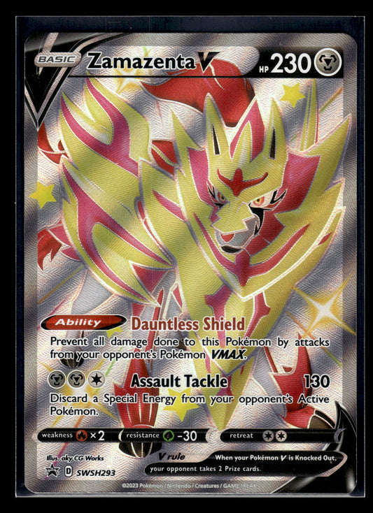 Zamazenta V (Shiny) #SWSH293 Sword & Shield Promo Cards VLP