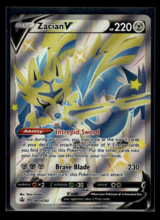Zacian V (Shiny) #SWSH292 Sword & Shield Promo Cards VLP
