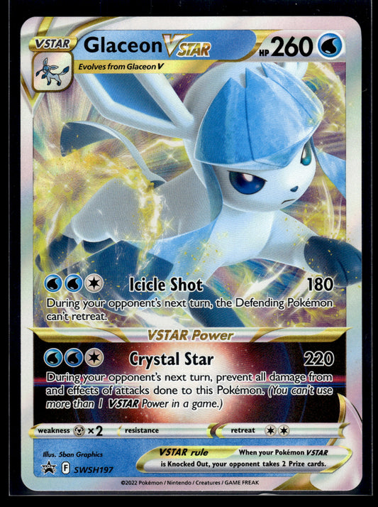 Glaceon VSTAR #SWSH197 Sword & Shield Promo Cards VLP