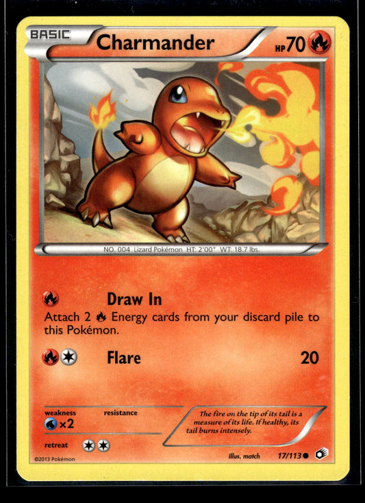 Charmander #17/113 Legendary Treasures MP