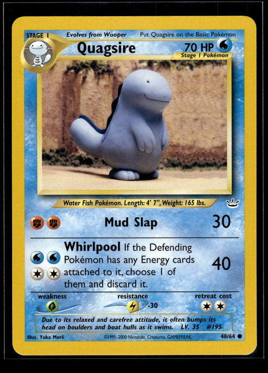 Quagsire #48/64 Neo Revelation VLP