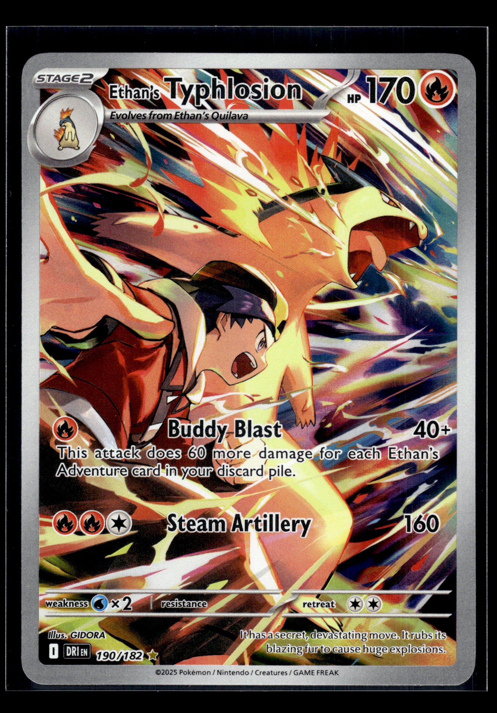 Ethan's Typhlosion #190/182 Destined Rivals VLP