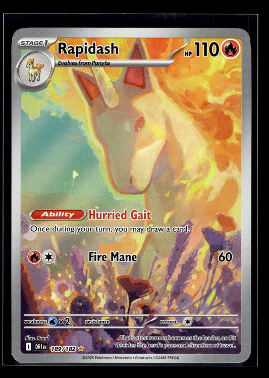 Rapidash #189/182 Destined Rivals VLP