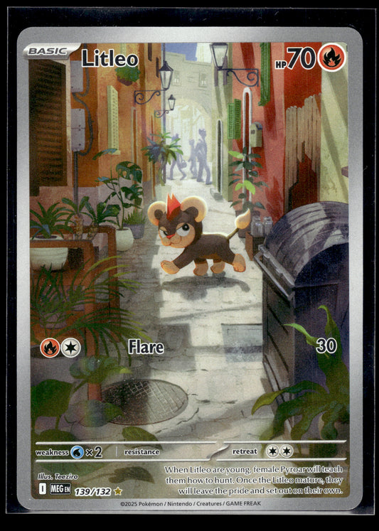 Litleo #139/132 Mega Evolution NM