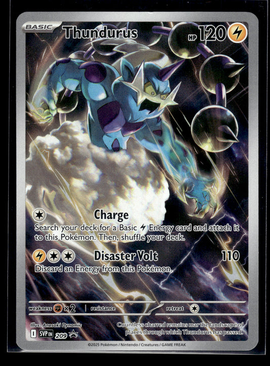 Thundurus #209 Scarlet & Violet Promo Cards VLP