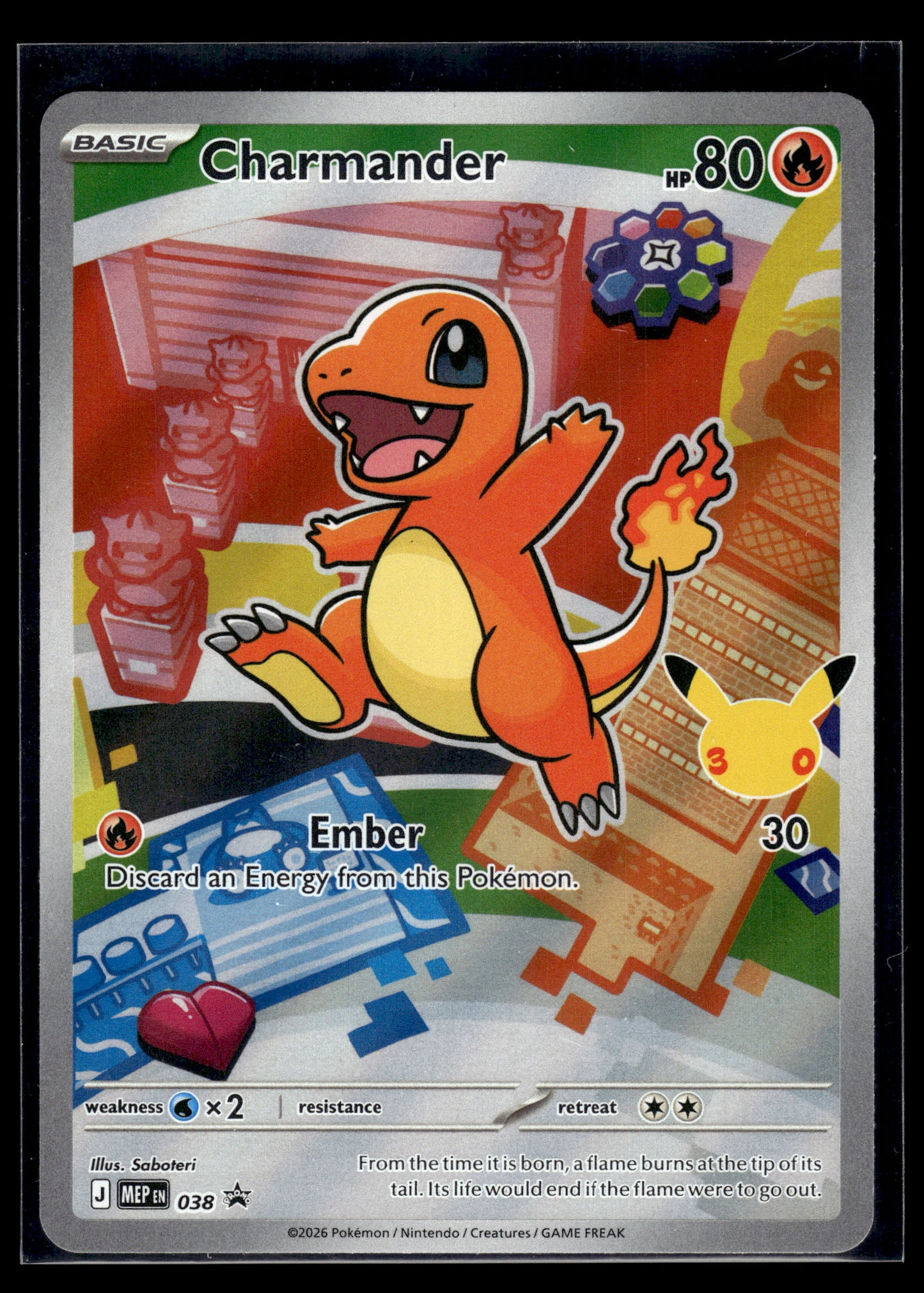 Charmander #038 Mega Evolution Promo NM