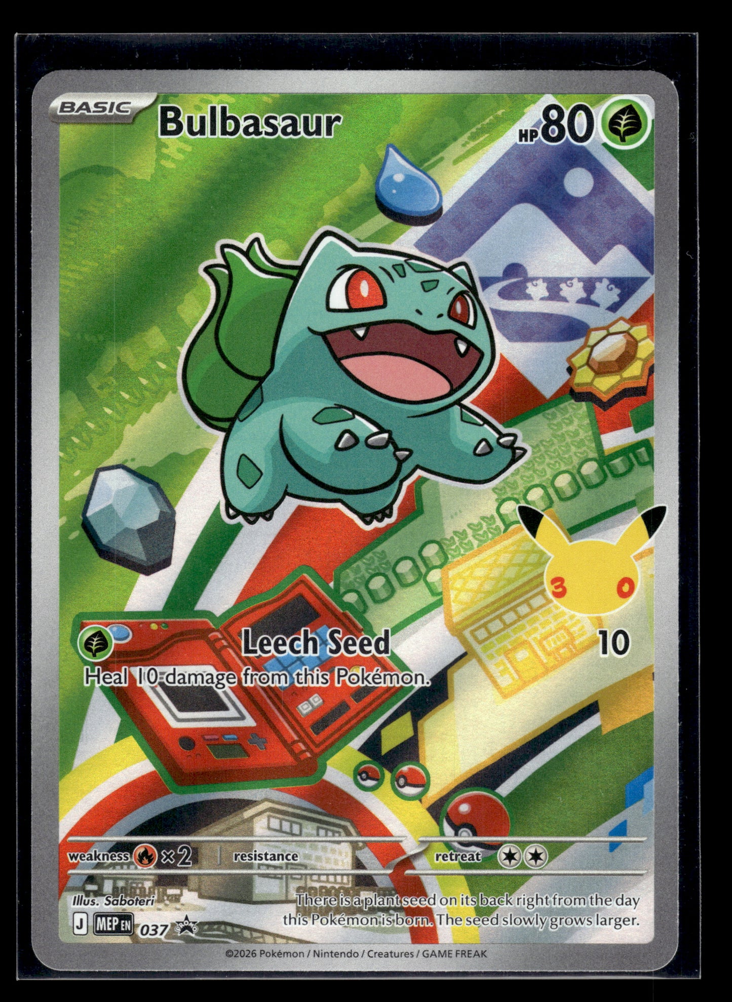 Bulbasaur #037 Mega Evolution Promo VLP