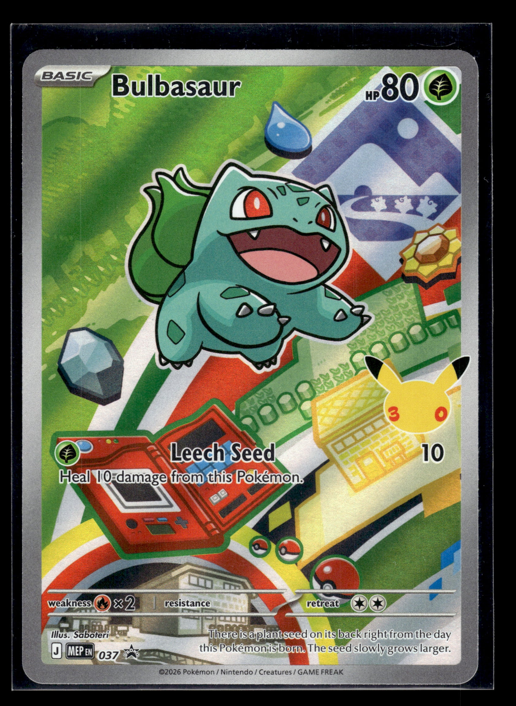 Bulbasaur #037 Mega Evolution Promo VLP