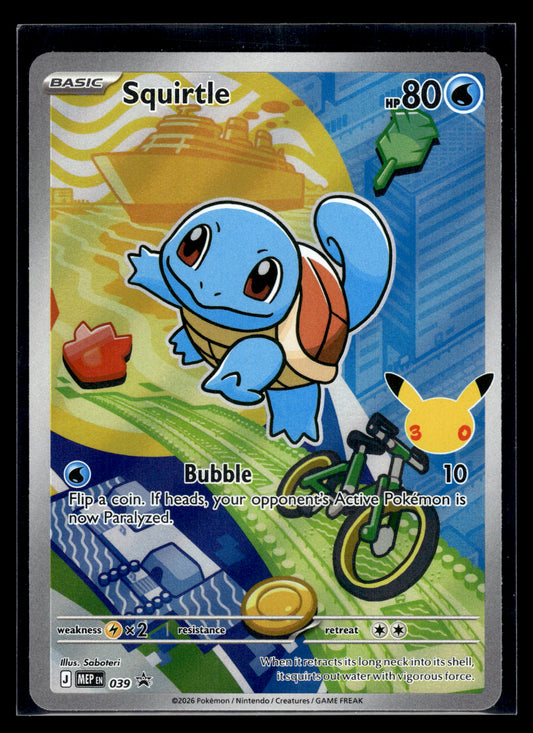 Squirtle #039 Mega Evolution Promo NM